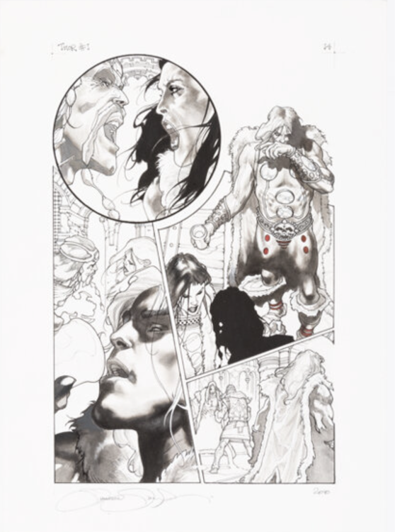 Thor for Asgard #2 Page 14 by Simon Bianchi sold for $530. Click here to get your original art appraised.