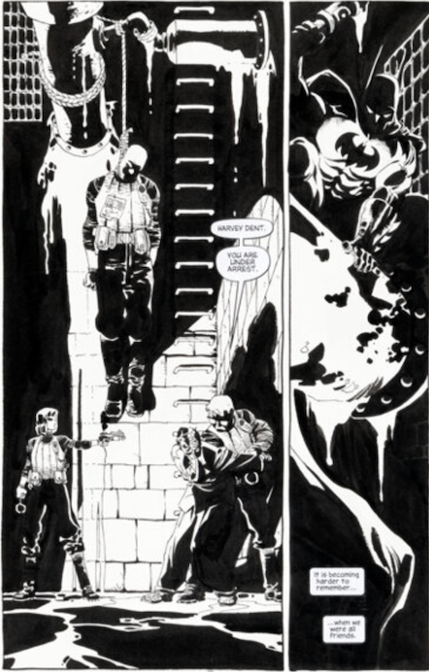 Batman: Dark Victory #10 Page 17 by Tim Sale sold for $5,760. Click here to get your original art appraised.