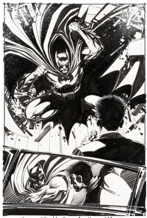 Batman #660 Splash Page 8 by Tom Mandrake sold for $990. Click here to get your original art appraised.