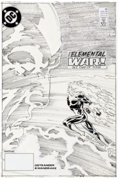 Firestorm #91 Cover Art by Tom Mandrake sold for $500. Click here to get your original art appraised.