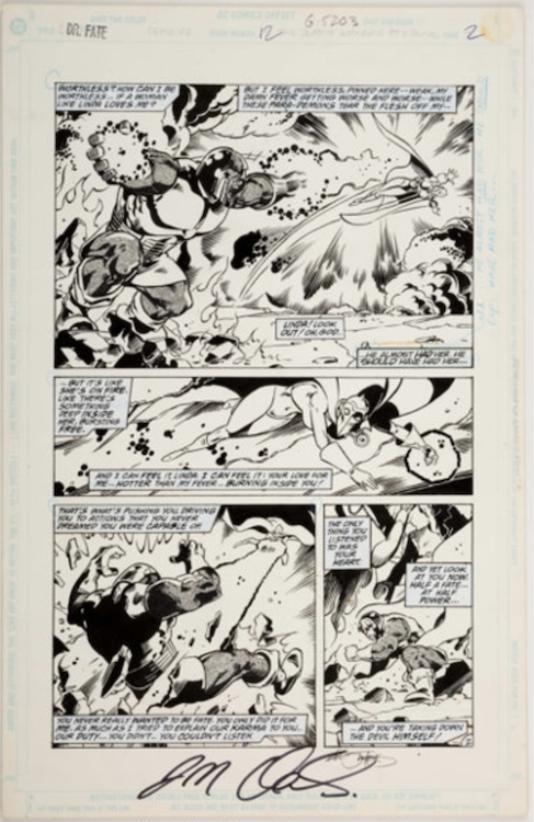Doctor Fate #12 Page 2 by Val Semeiks sold for $190. Click here to get your original art appraised.