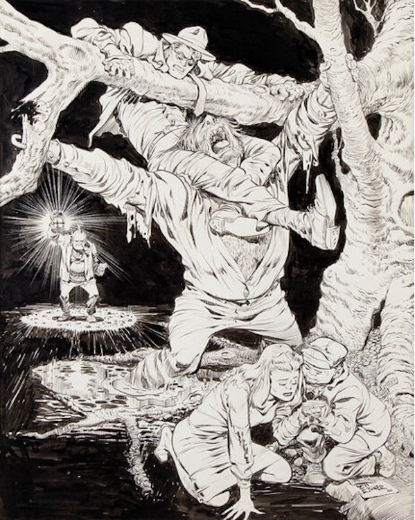 The Spirit Illustration Will Eisner sold for $78,000. Click here to get your original art appraised.